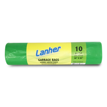 LANHER GARBAGE BAGS JUMBO 10'S