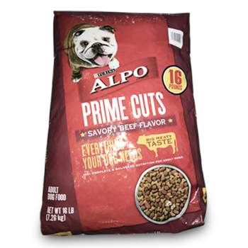 PURINA ALPO PRIME CUTS BEEF FLAVOR 16LB