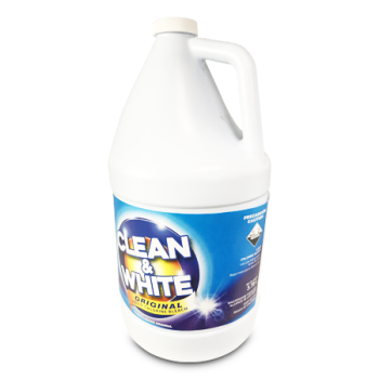 CLEAN & WHITE LIQUID BLEACH 3.78L