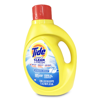 TIDE CLEAN & FRESH BREEZE 100OZ