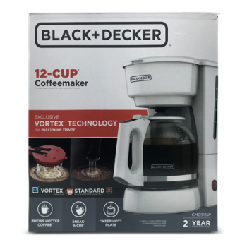 BLACK+DECKER COFFEE MAKER 12-CUP