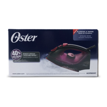 OSTER STEAM IRON CERAMIC SOLEPLATE 