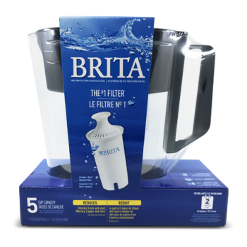 BRITA BLACK FILTER PITCHER 5CUP