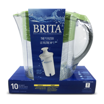 BRITA GREEN PITCHER 10CUP