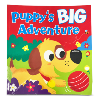 PUPPY'S BIG ADVENTURE BOOK 