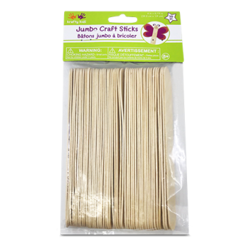 KRAFTY KIDS CRAFT STIR-STICKS 80PCS 