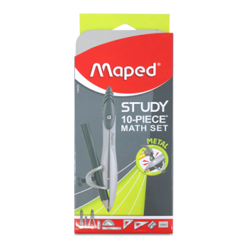 MAPED STUDY MATH SET 10PCS 