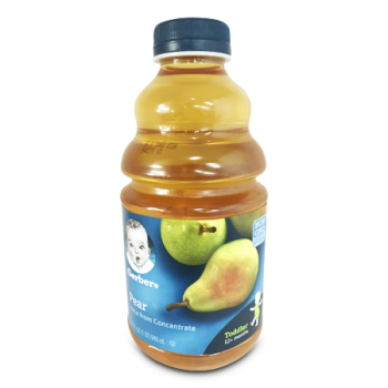 GERBER  PEAR JUICE FOR TODDLER 12+MOUTHS 946ML