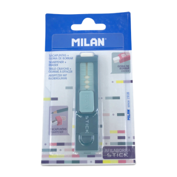 MILAN SHARPENER+ERASER