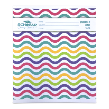 SCHOLAR DOUBLE LINE 56PG 