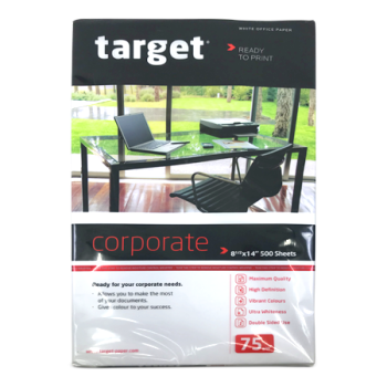 TARGET LEGAL SIZE OFFICE PAPER 81/2X14" 500SHEETS 