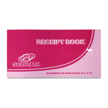 RECEIPT BOOK 6 1/2"X4"