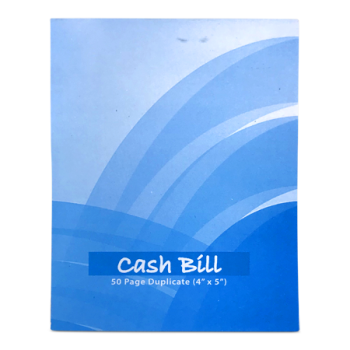 CASH BILL BOOK 