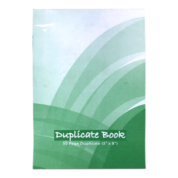DUPLICATE BOOK 5"X8"