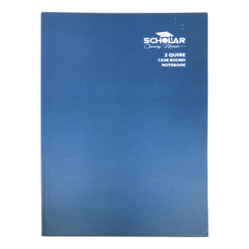 SCHOLAR 2 CASE BOUND  QUIRE NOTEBOOK 
