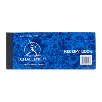 CHALLENGE RECEIPT BOOK