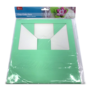 CUP CAKE BOX HOLDS 6 CUPCAKES 