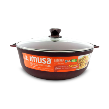 IMUSA CALDERO POT W/LID 6.5L