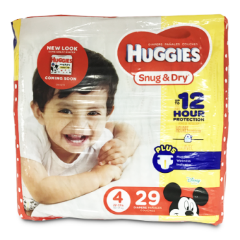 HUGGIES SNUG & DRY JUMBO STEP 4 29'S