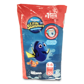 HUGGIES LITTLE SWIMMERS LG 10'S