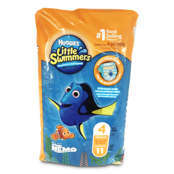 HUGGIES LITTLE SWIMMERS MED 11'S