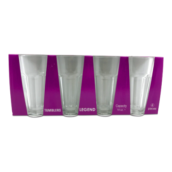 LEGEND TUMBLERS 4PCS 