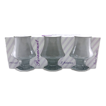PARAMOUNT FOOTED TUMBLER 3PCS 265ML 