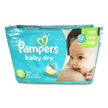 PAMPERS BABY DRY STAGE 2 37'S
