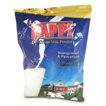 HAPPI FULL CREAM MILK 350G