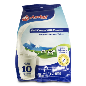ANCHOR FULL CREAM POWDER MILK 300G