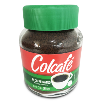 COLCAFE DECAFFEINATED INSTANT COFFEE 85G