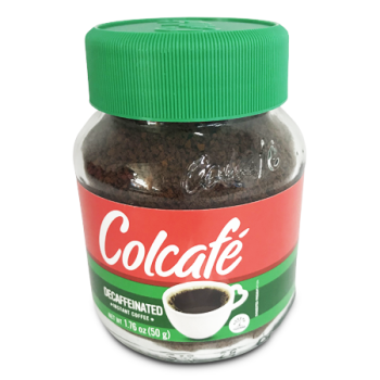 COLCAFE DECAFFEINATED INSTANT COFFEE 50G
