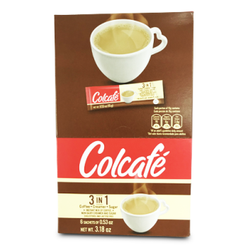 COLCAFE 3IN1 COFFEE 6X15G