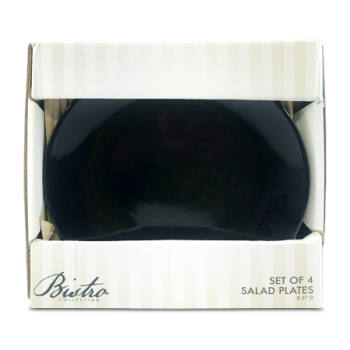 BISTRO COLLECTION SALAD PLATES 4PCS 8.5"