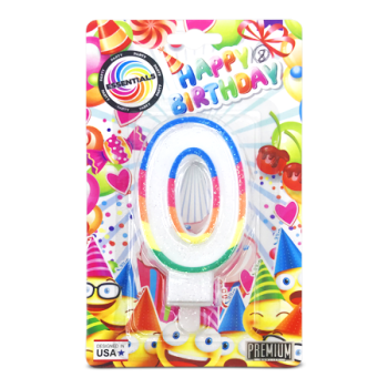 ESSENTIALS BIRTHDAY CANDLE NO. 0