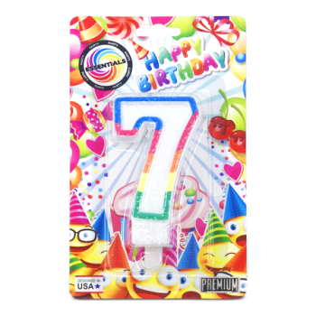 ESSENTIALS BIRTHDAY CANDLE NO. 7