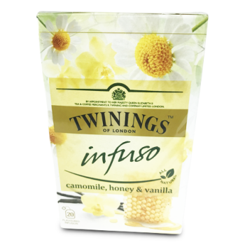 TWININGS INFUSO CAM,HONEY&VANILLA 20'S