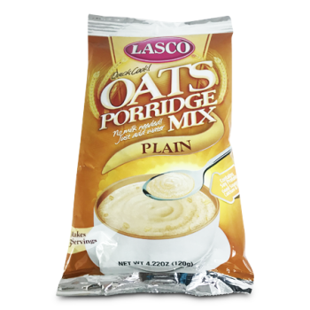 LASCO PLAIN OATS PORRIDGE MIX 120G
