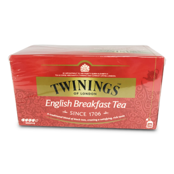 TWININGS ENGLISH BREAKFAST TEA 25'S
