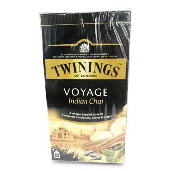 TWININGS VOYAGE INDIAN CHAI 25'S