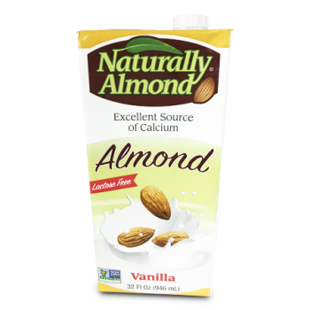 NATURALLY ALMOND VANILLA  32OZ