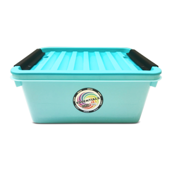 BLUE PLASTIC CONTAINER 