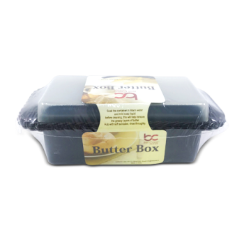 BLACK BUTTER BOX