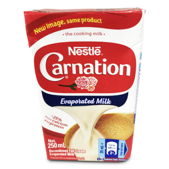 NESTLE CARNATION EVAPORATED MILK 250ML
