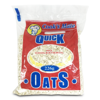 COOK'S MATE QUICK OATS 226G