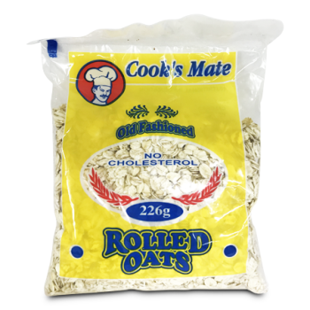 COOK'S MATE OLD FASHIONED ROLLED OATS 226G