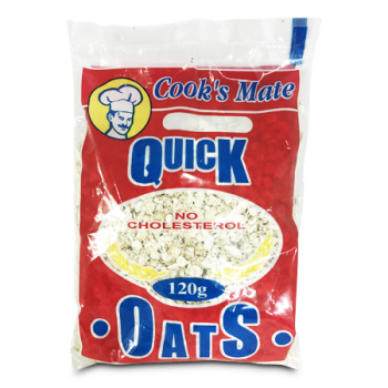 COOK'S MATE QUICK OATS 120G