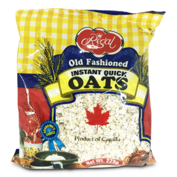 REGAL OLD FASHIONED INSTANT QUICK OATS 225G