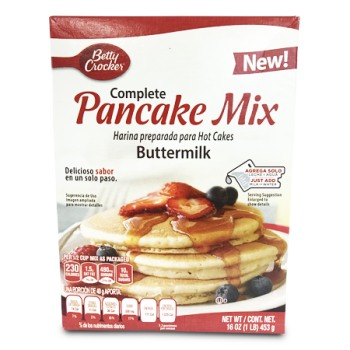 BETTY CROCKER COMPLETE PANCAKE MIX 453G
