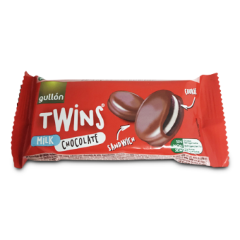 GULLON TWINS MILK CHOCOLATE SANDWICH 42G